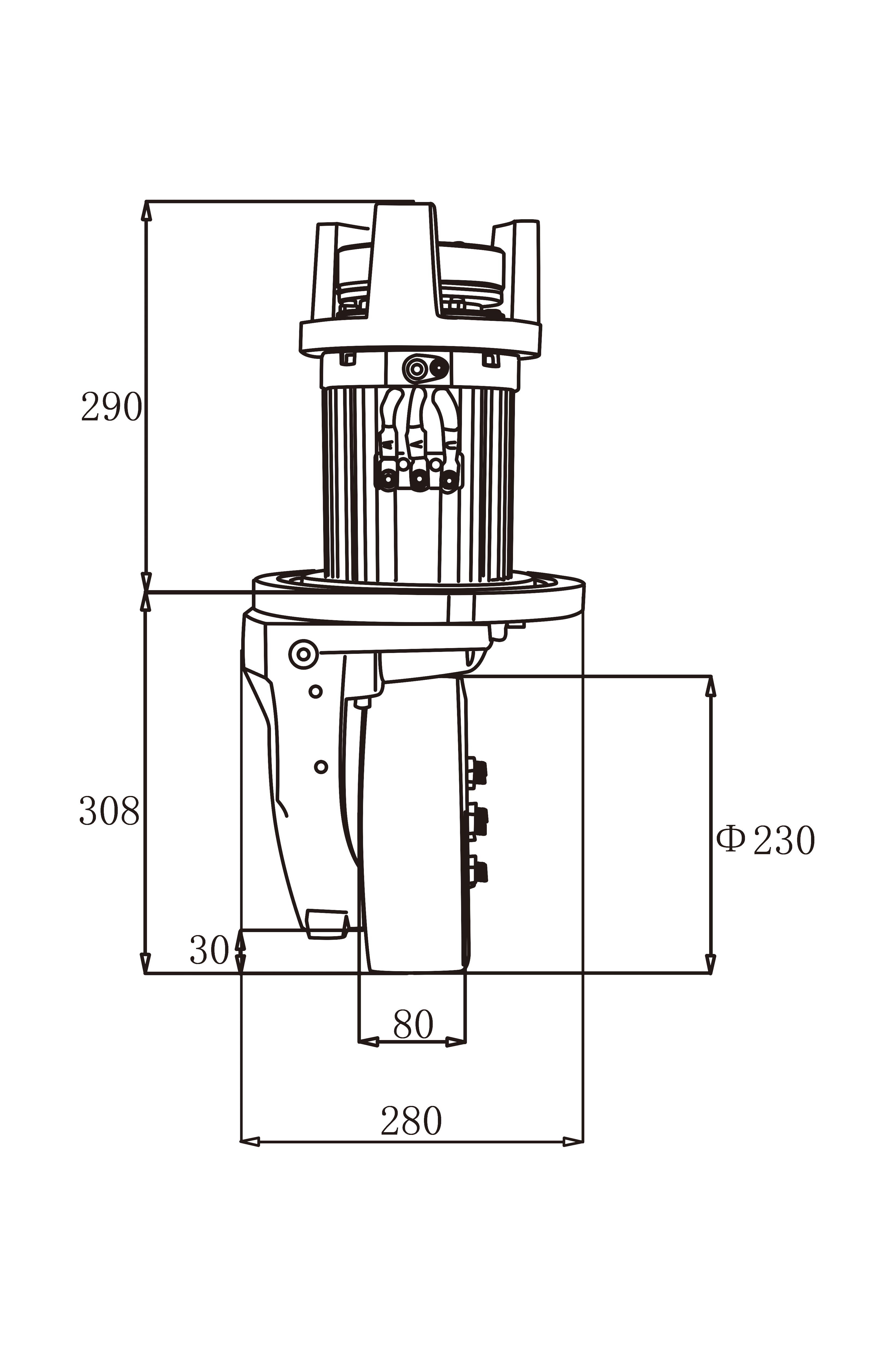 KAD15-ACL交流立式電動叉車驅(qū)動輪價格