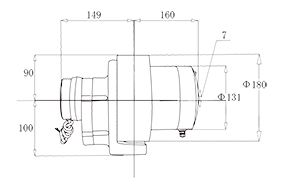 KAD45-DCY電動車輛驅(qū)動輪,KAD45-DCY電動叉車驅(qū)動輪